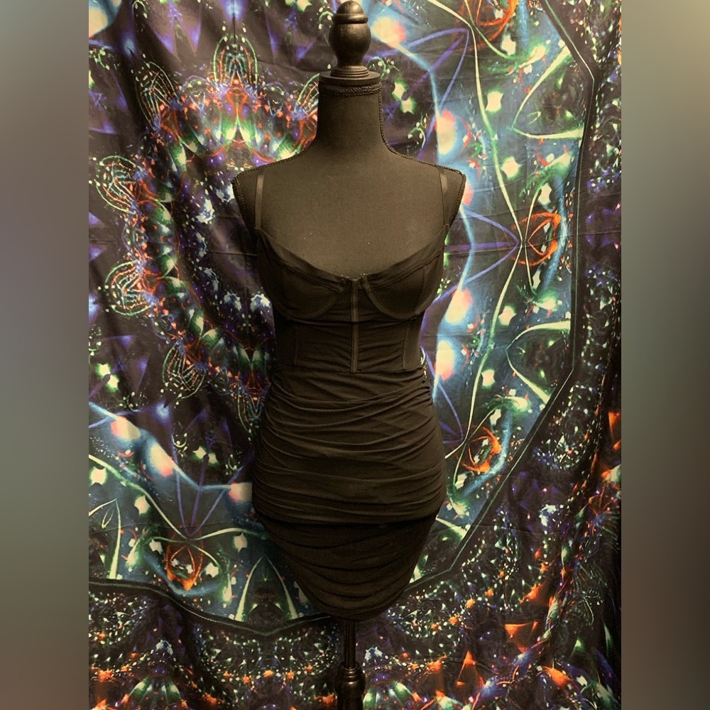 Sexy black corset dress - Picture 1 of 5